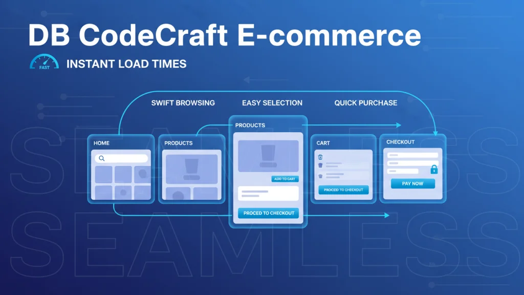 Optimized user experience on a custom React and Next.js e-commerce platform